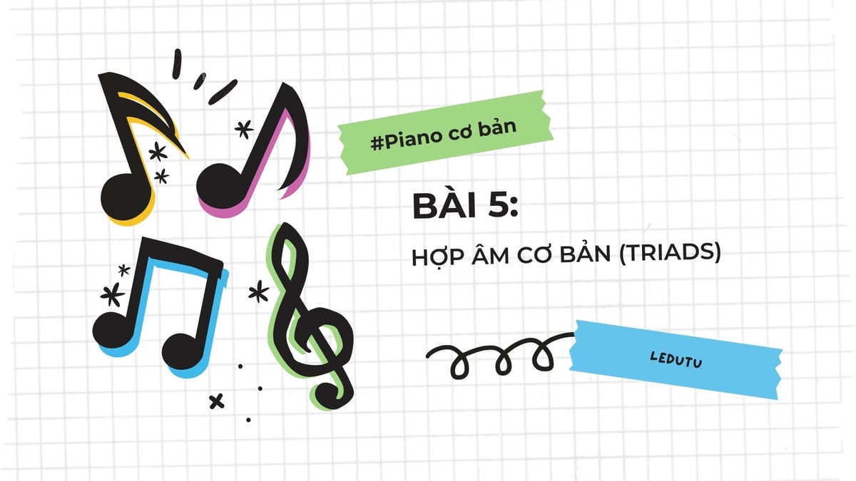 Hình ảnh bài viết: Piano cơ bản #5: Hợp âm cơ bản (Triads)